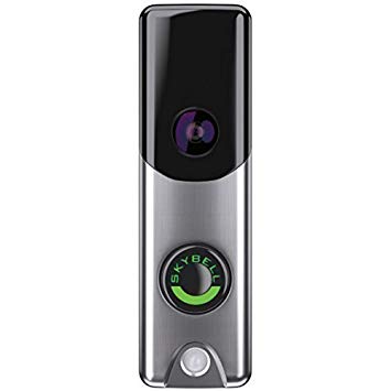 Alarm.com Skybell Slim Line Doorbell Camera (Silver) - Nextero